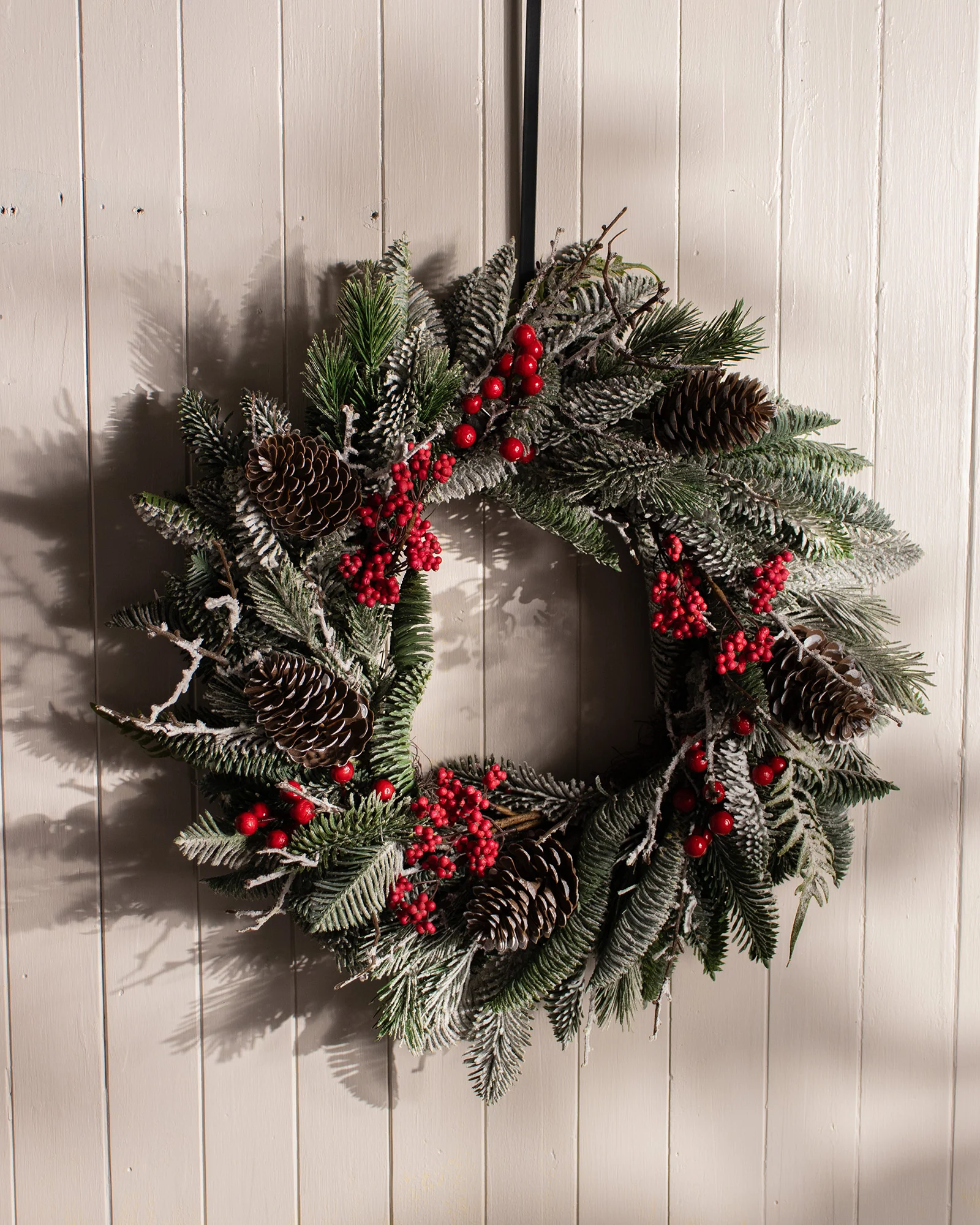 Over Door Wreath Hanger - Black - Image 3