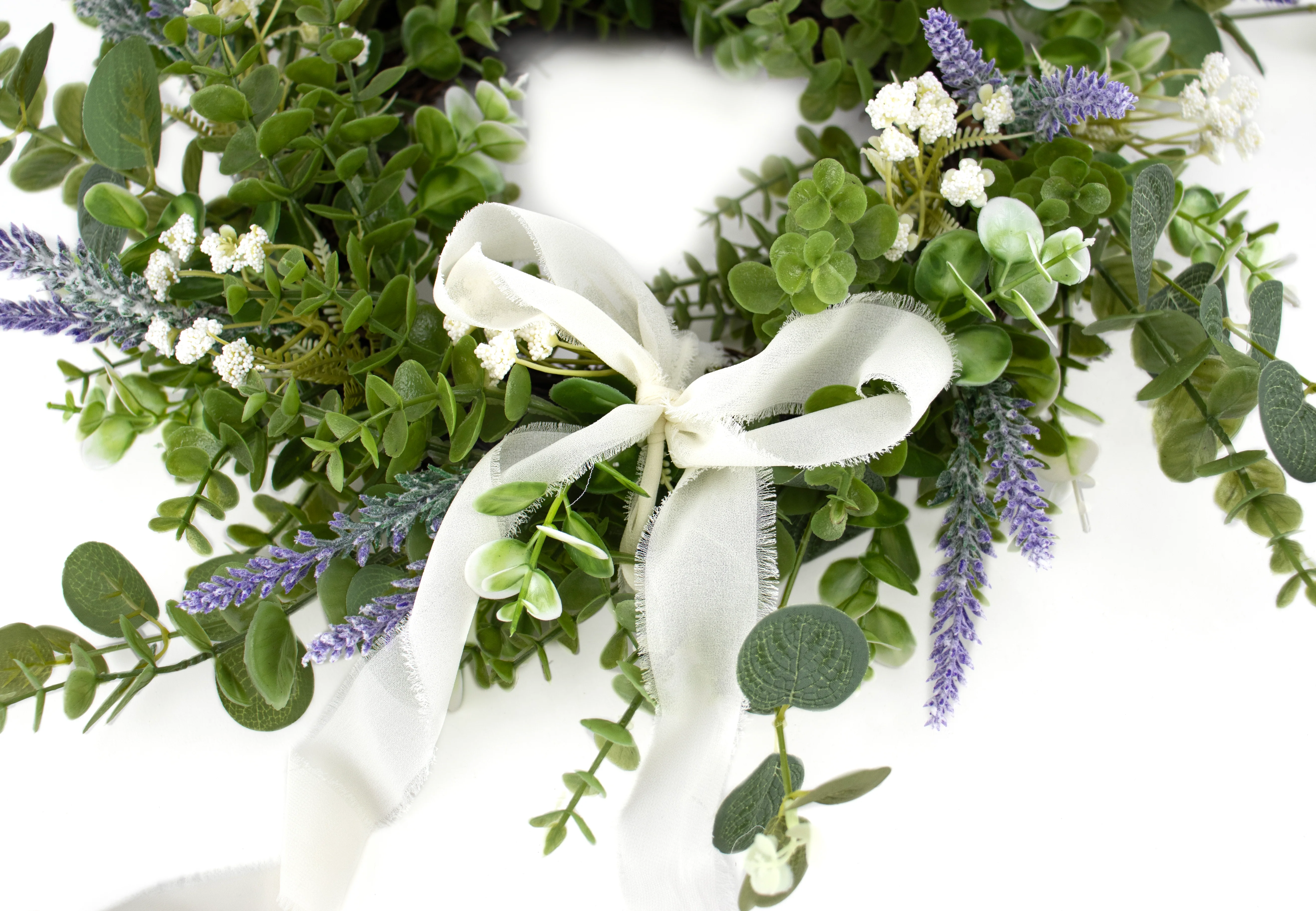 Chiffon Ribbon - White - Image 3