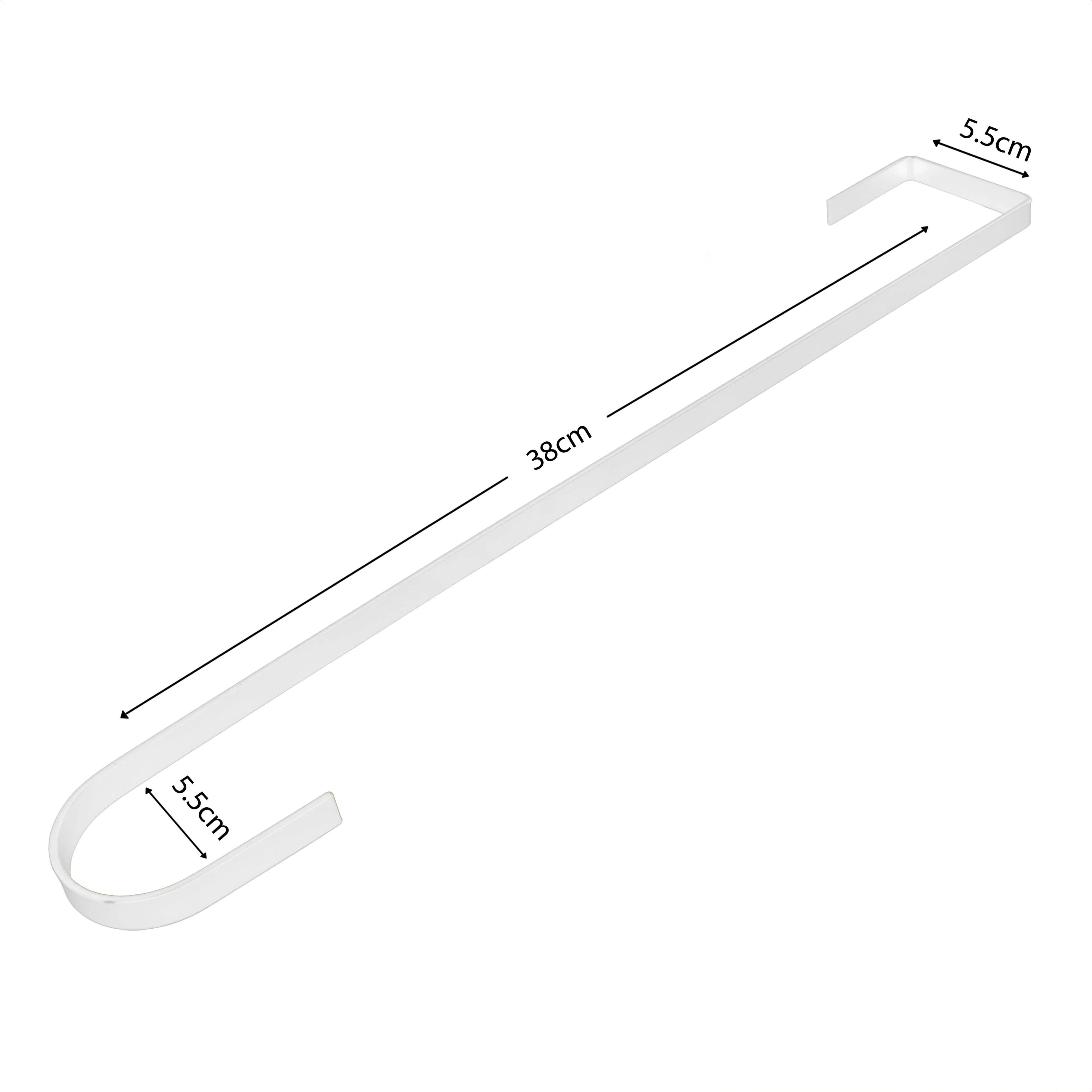 Over Door Wreath Hanger - White - Image 3