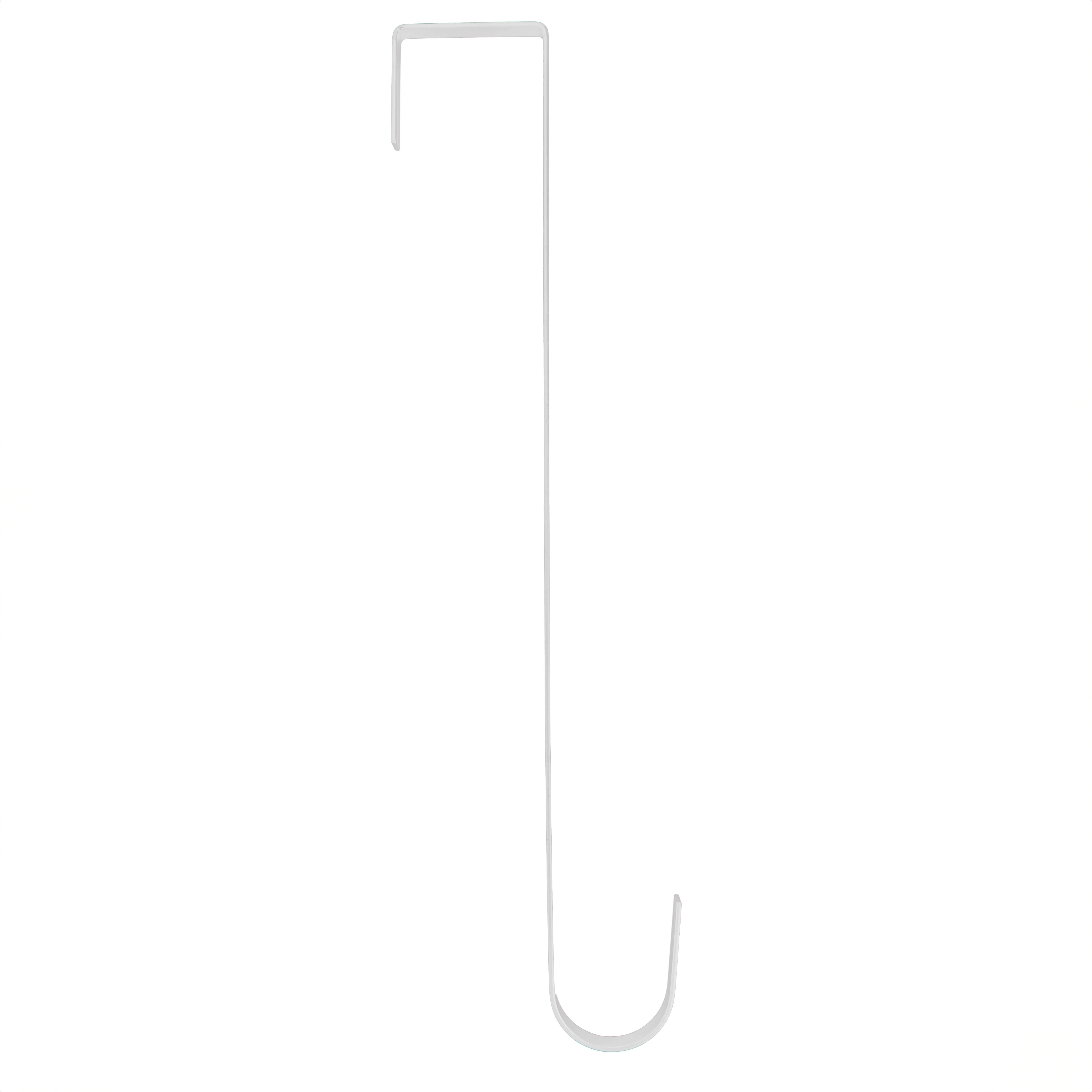 Over Door Wreath Hanger - White - Image 4