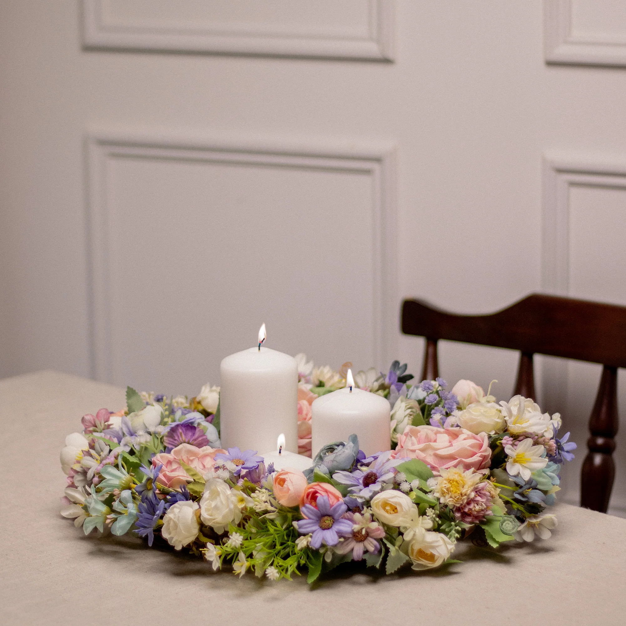 Pink Peonies Wreath - Image 4