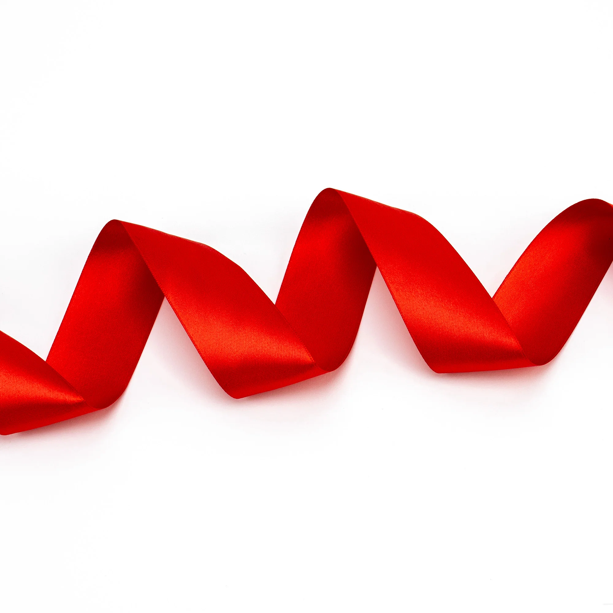 Satin Ribbon - Pink, Gold, Red - Image 3